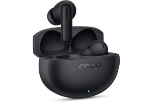 Oppo Enco Air 5 True Wireless Noise Cancelling Earbuds with 52dB Real time ANC,Upto 54Hrs Playtime,Triple-Mic AI Clear Call,Low Latency,Fast Charging.(Midnight Black)