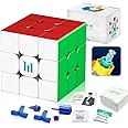 MoYu HuaMeng YS3M Speed Cube 3x3 Magnetic Speed Cube Professional Cube Stickerless Puzzle Toy for Travel Games for Adults and Kids (Magnetic Version)