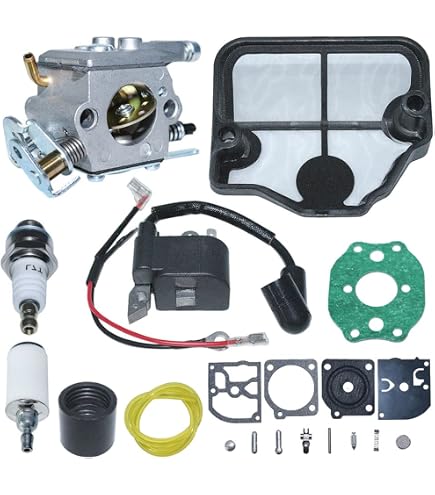 Kit Carburateur Cylindre Piston 40mm Pour Tronçonneuse Husqvarna 142 141 137 136 - Pièce De Rechange Complète