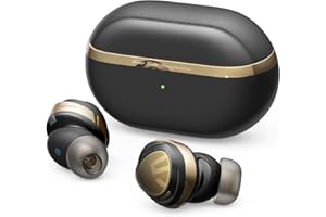 SoundPEATS Opera 05 Cuffie Bluetooth 5.3 con Cancellazione Attiva del Rumore,Auricolari Bluetooth con Hi-Res Audio Codec LDAC,Due driver da 12 mm HiFi cuffie wireless,4 Mic ENC,33 Ore