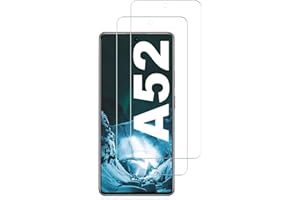 CRACKSIN [2 sztuki] folia ochronna do Samsung Galaxy A52 / A52 5G szkło ochronne folia pancerna prawdziwe szkło hartowane Screen Protector folia szklana szkło hartowane