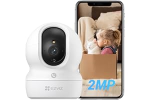 EZVIZ CP1 Pro 1080P Indoor WiFi Surveillance Camera, 360° Camera with Human Detection, Intelligent Tracking, Two-Way Audio, Noise Detection, Intelligent Night Vision, Patrol Mode