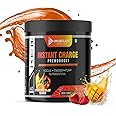 iMUSCLES NUTRITION Instant Charge Preworkout Supplement Powder with Focus, Energy & Pump – Strawmango Splash Flavour, 40 Servings, 200g – Nutraceutical Formula for Performance