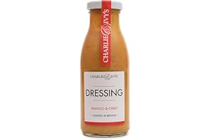 Charlie & Ivy's Mango & Chilli Dressing 250ml - Crafted in Britain - Drizzle on as a salad dressing salads or use as a marinade