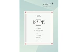 Scherzo c-moll WoO post. 2 für Violine und Klavier - 3. Satz der 'F.A.E.-Sonate' von R. Schumann, A. Dietrich und J. Brahms - Breitkopf Urtext (EB 6049)