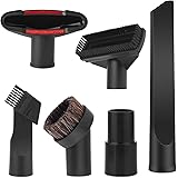 6 Pezzi Accessori Aspirapolvere Universale - Beccuccio Aspirapolvere Accessori Spazzole, Spazzola Aspirapolvere Universale Co