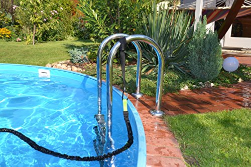 Schwimmtrainer | Aqua-Trainer | für jeden Pool geeignet| Schwimmtraining ohne Gegenstromanlage | Schwimmgurt | Handmade in Germany … - 4
