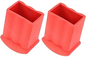 Housoutil 2 Pièces Échelle Anti-dérapant Pointe De Temple Repose-Pieds D'échelle Couvre-Pieds D'escabeau Couverture De Jambe De Tabouret Réduction De Bruit Couvercle De Protection Caoutchouc