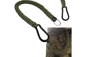 ‎BWUM BWuM Bundeswehr Schlüsselband geflochten mit Karabiner