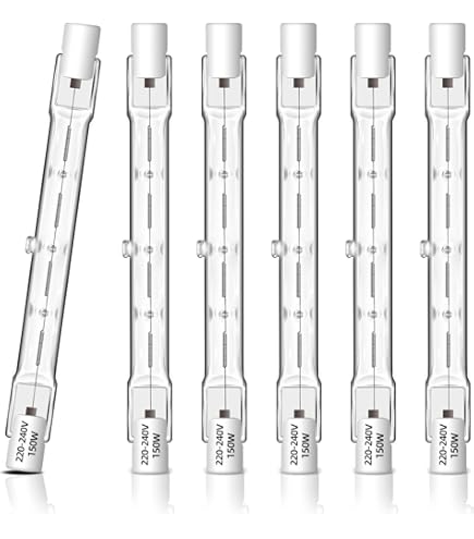 Osram Haloline R7s Halogeenstaaflamp 120W R7s Osram Haloline 64696 120W 230V R7s Lang (früher 150W) 118mm Online Vervanging 150W Gloeilamp Halogeenlamp Verpakking 10 Stuks