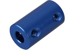 I3D SÉLECTION Verbindungsstück starr, blau, 5 x 8 mm, I3D Auswahl, Mechanik 3D-Drucker, ideal für Nema 17 Z-Achse für 3D-Drucker – Kopplung Trapezschrauben mit Motor Nema 17