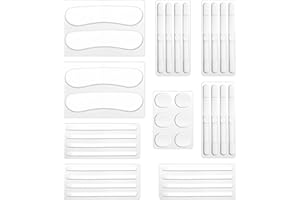 Dimeho 34 piezas de silicona para zapatos de tacón alto, almohadillas antideslizantes para sandalias, tiras protectoras de gel, calcomanías de soporte para pies para mujeres y hombres