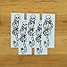 COKOHAPPY 5 Sheets Mamba Death-Eaters Dark Mark Skull Temporary Tattoo for Men Women