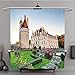 Produktbild Duschvorhang 172617338 das Schloss Chenonceau Frankreich. Das Schloss liegt in der Nähe der kleinen Dorf von chenonceaux in die Loire Valley Erbaut in der 15 16 Jahrhunderte und ist ein Tourist Att, Polyester, multi, 70.8W By 72L Inch