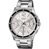 Casio MTP-1374D-7AVDF Standard Men's Wristwatch, Grey, Standard