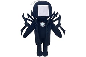 Super JAKES Skibidi Toilet Plush,Skibidi Toilet Plush Toy,Creative Funny Stuffed Anime Skibidi Toilet Plushies Dolls,Animal Figure Cuscini Regali da collezione per bambini Fan Aldults Compleanno