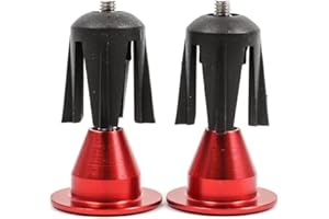 DIYI 2Pcs Aluminum Bicycle Bike Handlebar End Plugs Bungs Caps End Plugs for Most Bicycles Road Bike MTB