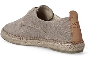 Toni Pons Dixon Men's lace-up Espadrille Made of Cotton Fabric.