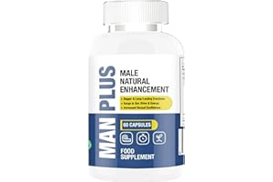 DIDO EXTREME SUPPLEMENTS Man Plus Male Natural Enhancement - 60 Capsules - Natural Ingredients - Male Energy & Stamina Endurance Booster