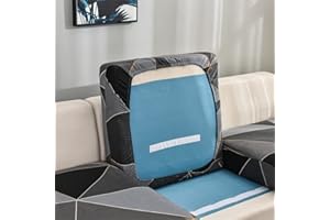 UYEOCO Coprisedile per Divano con Penisola 3/4/2/1 Posti Elastico Federa per Cuscino per Divano del Sedile Tinta Unita Velluto Alta qualità Copridivano Protezione del Cuscino Sedile ( Color : #23 , Size : 3