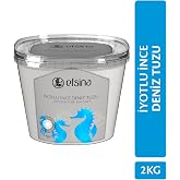 Efsina İyotlu İnce Deniz Tuzu 2 kg Rafine Edilmemiş Tuz Aile Boyu