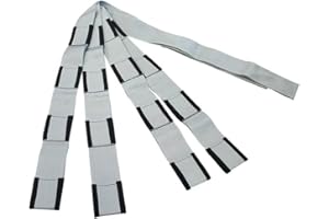 Forearm Forklift - Promo Silver/Black Lifting/Transfer Straps, 8" Ext Strap Length, Extra Loop End, Holds 800 lbs