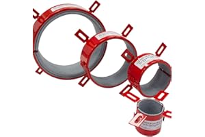 Astroflame Astro PFP 40mm (Depth 50mm) Up To 240 minute Fire Resistant CE Marked Intumescent Pipe Collar - Closer