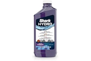 Shark Hydro Recharge de nettoyant multi-surfaces et anti-odeurs 1 L, Solution nettoyante sols durs, Compatible avec les nettoyeurs sols durs Shark Hydro WD210 et WD100, 4968FFJ200EU