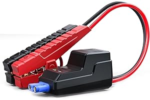 VTOMAN Portable Jumper Cable,10 Safety Protections Car Booster Clamp Cable for X1,X5,X7,V10,V10 Pro,V12 Jump Starter,V22 Jump Starter with Vacuum Cleaner