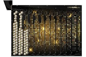 ‎CASHWALL CashWall - Spardose für ganze Jahr - Geld Sparen Challenge | Spardose Nicht zum öffnen - Auszahlung bei vollständiger Füllung | Spardose für Erwachsene und Kinder wiederverwendbar