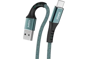 JMROY Câble USB C [3M] 3A Chargeur USB C Câble Type C en Charge Rapide Nylon Tressé Câble Chargeur pour Samsung Galaxy S21 S20 S10 S9 S8 A12 A21 A51, Huawei P40 P30 P20, Redmi Note 10 9, LG,Sony