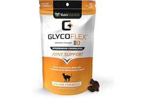 Vetri-Science Laboratories Glyco Flex 3 Anca e Giunti supplemento per Gatti, Bite Sized Chews