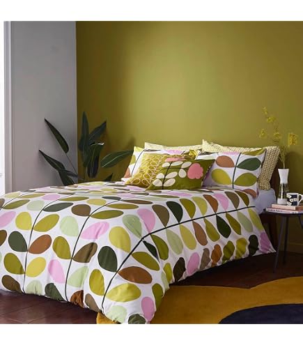 Orla Kiely Set copripiumino e 2 federe, king size, 230 x 220 cm