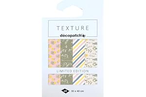DECOPATCH Clairefontaine ES Décopatch TD842C - Juego de 4 hojas para focos, diseño de madres