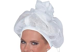 DEMAXIYAD Net Plopping Cap For Drying Curly Hair, Net Plopping Cap Soulta, Net Plopping Cap Curly Hair, Adjustable Net Plopping Cap For Drying Curly Hair, Net Plopping Cap, Net Plopping Bonnet