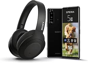 Sony Xperia 5 III with Free WH-H910N Noise Cancelling Headphones - SIM free Black