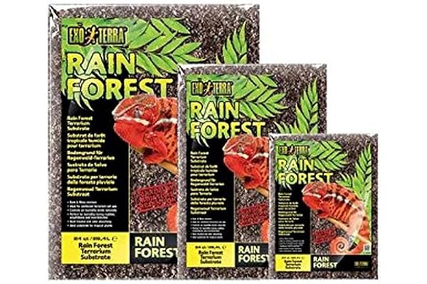 Exo Terra Rainforest Substrat pour Terrarium pour Reptile/Amphibien 26,4 L
