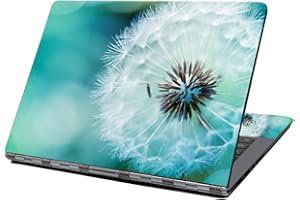 EYSCAR Laptop Skin Aufkleber Aufkleber 13" 13,3" 14" 15" 15,4" 15,6 Zoll Laptop Vinyl Skin Sticker Cover Art Decal Protector Notebook PC (Löwenzahn)