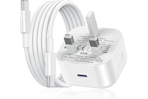 UGKENT iPad Charger,45W New Apple iPad USB C Fast Charger Cable and Plug Super Fast Charge for i Pad Pro 12.9 11 13 inch 4th 5th 6th M4 Generation/Air 10.9 inch 5th Gen M2 M3/Mini 6 A17 Pro/Pad 10th A16 11th