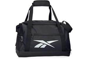 Reebok Wayland Bolso de Viaje Negro 40x25x20 cms Poliéster 20L by Joumma Bags