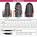 Yavida Hair 3Pcs/Lot Unprocessed 7A Grade Peruvian Kinky Curly Virgin Hair Weave 100% Virgin Human Hair Extensions Weft Bundles(8 8 10 Inch)