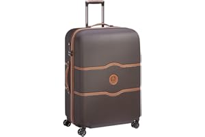 DELSEY PARIS - Chatelet AIR - Valise Grande Taille Rigide - 77x52x32 cm - 111 litres - XL - Chocolat