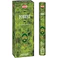 HEM Forest Incense Sticks Agarbatti - Pack of 6, Total 180 Grams for Home Fragrance, and Spiritual Practices | Refreshing Forest Aroma | Burning Time: 35-40 Minutes | 120 Sticks