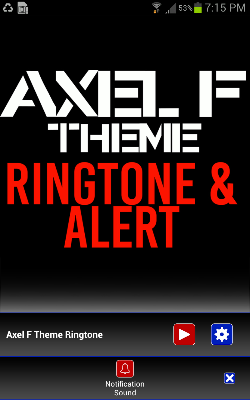 Axel F Ringtone and Alert Amazon.co.uk Apps & Games