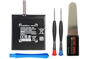 ElecGear 1 x Replacement Battery for Nintendo Switch Console, HAC-003 Internal Rechargeable Li-ion Battery for Switch HAC-001, 3.7V 4310mAh 16.0Wh with Repair Tool Kit