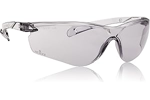 NoCry Gafas de seguridad ligeras con protección UV 400, antivaho y revestimiento antiarañazos; certificado ANSI Z87.1