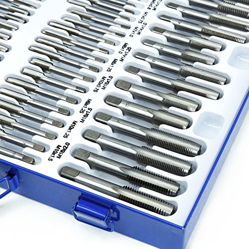 Gewindeschneider Satz M2-M18 110tlg. Gewindeschneid Gewindebohrer Set SN4034 - 5