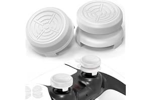 TEUVO Thumbstick per Copri Analogici per - Copri Controllore per Accessori Gommini Analogico per PS4 Silicone Controllore Thumb Tappi Joystick, Controllo e Ridurre Pollice La Stanchezza