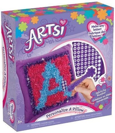 Artsi Craft Kit Artsi Personalize a Pillow Monogram by ARTSI
