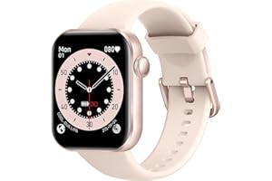 ASEEYIRJ Smartwatch Uomo Donna, 1.85" Orologio Smartwatch con Effettua/Risposta Chiamate, 140 Sportive Smart Watch con Contapassi/Sonno/Cardiofrequenzimetro/SpO2, Impermeabil IP68 Smartband per Android iOS